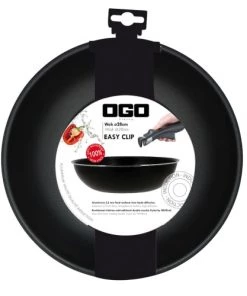 Poêles et wok Soldes -Poêles et wok Soldes wok amovible sans poignee en aluminium et induction 28 cm 1