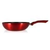 Menastyl Poêles Et Wok Wok Compatible Induction En Aluminium 28 Cm -Poêles et wok Soldes wok compatible induction en aluminium 28 cm