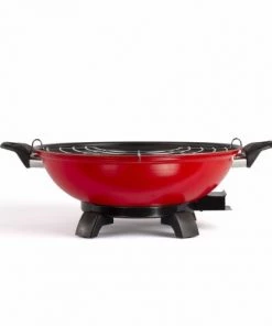 Livoo Poêles Et Wok Wok électrique En Métal Noir -Poêles et wok Soldes wok electrique en metal noir 2