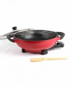 Livoo Poêles Et Wok Wok électrique En Métal Noir