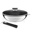Cuisinox Poêles Et Wok Wok En Inox 28cm -Poêles et wok Soldes wok en inox 28cm