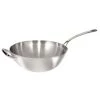 Vogue Poêles Et Wok Wok Inox Triple épaisseur Ø31cm -Poêles et wok Soldes wok inox triple epaisseur oe31cm